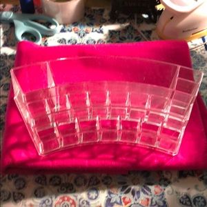 Lipstick makeup tray